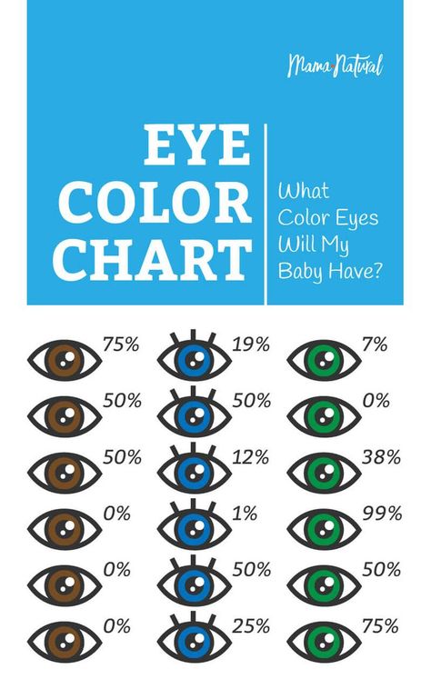 Eye Color Chart: What Color Eyes Will My Baby Have? https://www.mamanatural.com/eye-color-chart/ Pregnancy Chart, Bandana Hairstyles Short, Grey Hair And Makeup, Eye Color Chart, Birth Education, Blue Eye Color, Blue Eyed Baby, Color Eyes, Mama Natural