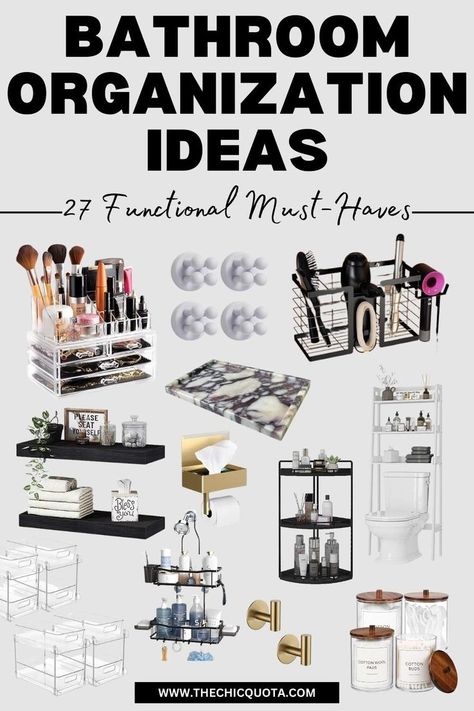 bathroom organization Bathroom Organization Shelves Storage, Organize Bathroom Ideas, Double Sink Organization, Skincare Organization Bathroom, Bathroom Countertop Organization, Bathroom Organization Shelves, Bathroom Organization Ideas, Organize Bathroom Countertop, Bathroom Organization Hacks