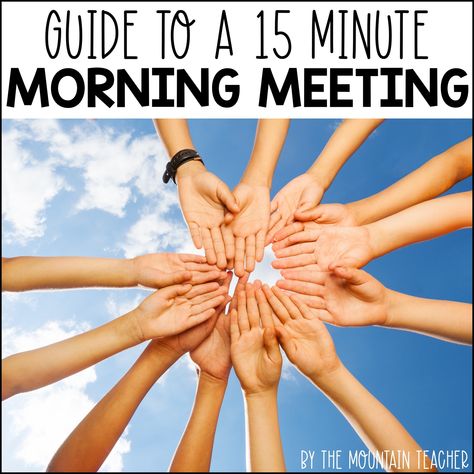 Guide your Responsive Classroom morning meeting daily with these effective activities. Students will learn different greetings, share, do an activity, review a morning message, go over the daily schedule and more each day in this 15 minute guide. Great for ANY elementary classroom - 1st, 2nd, 3rd, 4th, 5th grade or kindergarten. Implement this easy routine with no prep materials for the entire year. Responsive Classroom Morning Meeting, Morning Meeting Board, Star Student Poster, Classroom Morning Meeting, Pencil Challenge, Morning Meeting Greetings, Teaching Procedures, 5th Grade Activities, Student Posters