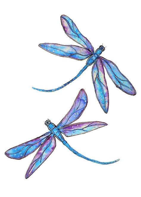 Dragonfly Art Painting, Painting Dragonflies, Watercolour Dragonfly, Dragonfly Watercolor, Dragonfly Illustration, Dragonfly Artwork, Dragonfly Images, Dragonfly Drawing, Dragonfly Painting