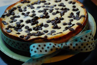 Mrs. Fields Chocolate Chip Cheesecake***** - (Standby recipe - Delicious!) Protein Cheesecake Recipe, High Protein Cheesecake, Chocolate Covered Katie, Protein Cheesecake, Dairy Free Cream Cheese, Chocolate Chip Cheesecake, Yogurt Flavors, Chocolate Cheesecake, Mini Chocolate Chips