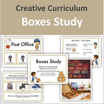 Creative curriculum box study | TPT Teaching Strategies Creative Curriculum, Preschool Routine, Creative Curriculum Preschool, Questions Of The Day, K Camp, Daycare Curriculum, Preschool Units, Classroom Routines, Creative Curriculum