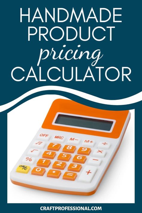 Use this free online handmade product pricing calculator to learn how much you need to charge to break even, sell wholesale, and sell to retail customers. Pricing Formula For Handmade, Craft Pricing Formula, Craft Pricing Calculator, Craft Business Plan, Pricing Formula, Pricing Strategy, Price Calculator, Pricing Calculator, Calendar Craft