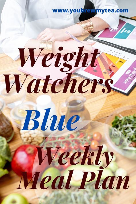 Ww Blue Plan Recipes Dinner Crockpot, Ww Meal Plans, Ww Blue Plan, Ww Meal Plan, One Week Meal Plan, Weight Watchers Menu, Weight Watchers Lunches, Weight Watchers Plan, Weight Watchers Meal Plans