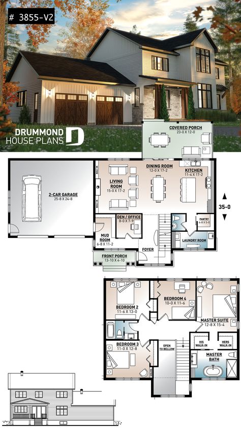 Sims 4 2 Floor House Layout, House 2nd Floor Design, Floor Plans For 4 Bedroom House Layout, Downstairs Layout House Plans, House With Mudroom Floor Plans, Floor Plan 2 Storey House 4 Bedroom, 4 Bedroom House Blueprints, Two Floor House Plans 4 Bedroom, 4 Bedroom 2 Floor House Plans