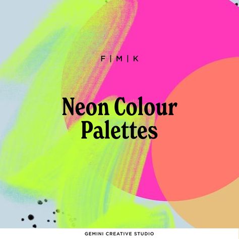 Neon Logos, Cool Neon Designs, Neon Graphics, Neon Lights Color Palette, Neon Color Branding, Neon Website, Black And Neon Branding, Neon Branding, Neon Color Palette Bright Colours