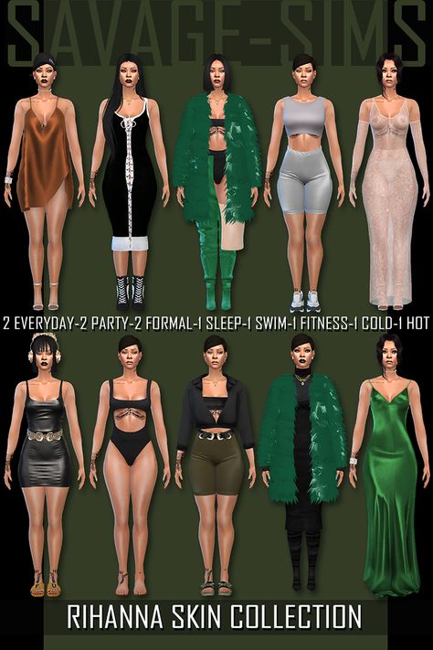 Sims 4 Cc Rihanna, Sims 4 Cc Famous Clothes, Savage Sims 4 Cc, Sims 4 Famous Cc, Sims 4 Rihanna, Sims4 Cc Packs, Sims 4 Get Famous Cc, Sims 4 Face Overlays, Sims 4 Celebrity Cc