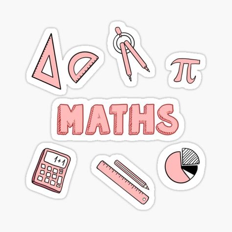 Aesthetic Math, School Binder Covers, Math Wallpaper, Subject Labels, School Book Covers, Penanda Buku, Science Stickers, Preppy Stickers, School Binder