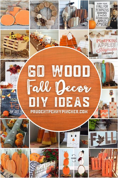 Make your own fall decorations on a budget with these wood DIY fall decor ideas. From DIY fall signs to DIY fall wall art, there are plenty of easy woodworking projects for fall to choose from. These wood fall crafts can be made with scrap wood, pallets, and more. There are both indoor and outdoor fall decor wood projects for inspiration. Fall Pallet Signs, Diy Fall Decor Ideas, Pallet Pumpkin, Fall Pallets, Diy Chalkboard Sign, Fall Crafts For Adults, Pallet Signs Diy, Fall Wood Crafts, Diy Fall Decor