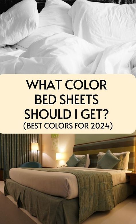 Choosing the right color for your bed sheets can enhance the overall look and feel of your bedroom. Discover the best colors for bed sheets in 2024 to elevate your sleep sanctuary. Bed Sheet Color Combination, White Sheets Bedroom, Neutral Bed Sheets, Color Bed Sheets, Bed Sheet Design, Grey Bed Sheets, Farmhouse Bedroom Decor Ideas, Patterned Duvet, Grey Sheets