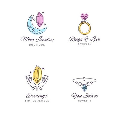 Logos For Jewelry Business, Bracelet Logo Design Ideas, Accessories Logo Design Ideas, Jewelry Logo Design Ideas, Jewelry Business Logo, Sewing Business Logo, Jewelry Logo Ideas, Accessory Logo, Create A Business Logo