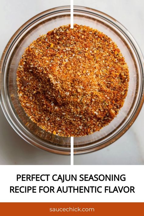 Cajun Seasoning Recipe Cajun Spice Recipe, Cajun Seasoning Recipe, Homemade Cajun Seasoning, Cajun Dishes, Cajun Seasoning, Cajun Recipes, Spice Recipes, Seasoning Mixes, Chicken Seasoning