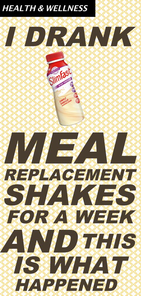 Meal replacement shakes claim to curb appetite and give you the nutrition you. need to get through the day. But, how much of that is true? I drank meal replacement shakes for lunch for a week to find out what would happen. Shake Diet Plan 21 Days, Shake Meal Replacement Plan, Breakfast Shakes Meal Replacements, Lunch Shakes Meal Replacements, Diet Shakes Meal Replacements, Protein Shake For Lunch, Meal Replacement Shakes Diet Plan, Meal Shakes Replacement, Keto Meal Replacement Shake