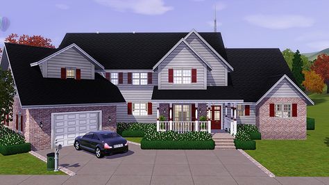 Sims 3 Houses, Sims House Ideas, Sims 3 Houses Plans, Sims 3 Houses Ideas, Sims 4 House Building, Sims Building, Sims Games, Sims House Plans, Sims House Design