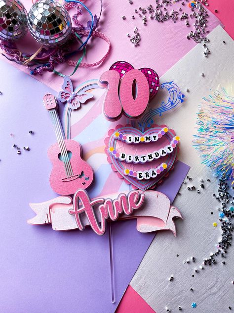 Swiftie Birthday, 3d Cake Toppers, 3d Cake, Birthday Decorations, Party Decor, Cake Topper, Cake Toppers, Biscuits, Party Decorations