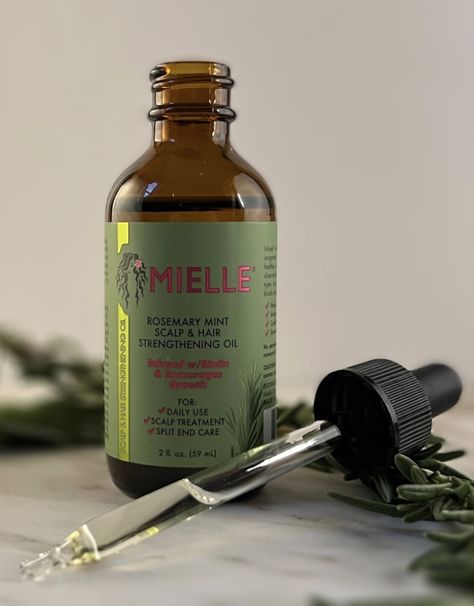 Thyme Ice Cubes, Mielle Rosemary Mint, Hair Strengthening Oil, Hair Oiling, Thicker Stronger Hair, Mielle Organics, Stop Hair Breakage, Trendy Slippers, Rosemary Oil For Hair