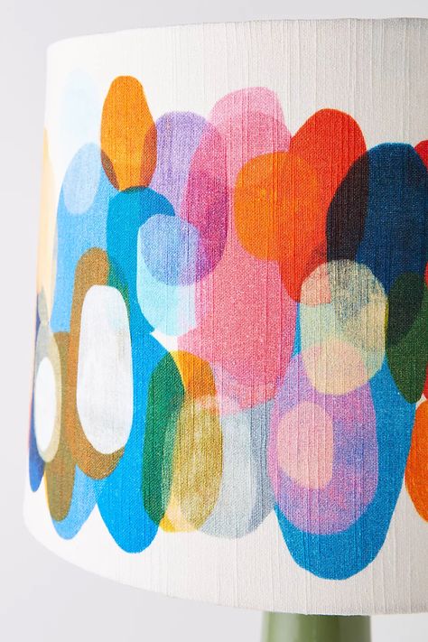 Colorful Lamp, Colorful Lamp Shades, Claire Desjardins, Home Decor Colorful, Colorful Home Decor, Graffiti Street Art, Artist Working, Colorful Home, Candles For Sale