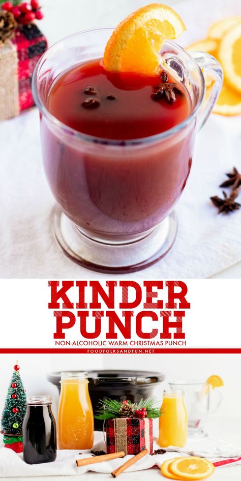 This is something different besides the traditional hot chocolate or hot apple cider that’s usually served at Christmas time! Follow Food Folks and Fun for more tasty non-alcoholic drink recipes! Christmas Drinks Alcohol Recipes, Beverage Ideas, Drink Inspiration, Alcoholic Drink, Easy Drinks, Cherry Juice, Food Heaven, Warm Christmas, Punch Recipes