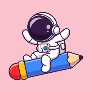 Rocket Sticker, Reading Cartoon, Astronaut Drawing, Astronaut Cartoon, Space Classroom, Cute Astronaut, Astronaut Art, Astronauts In Space, Cartoon Stickers