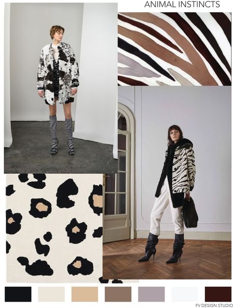 FV TREND X COLOR | ANIMAL INSTINCTS - FW 2019 Animal Print Design, Animal Instinct, 포트폴리오 레이아웃, Color Trends Fashion, Cath Kidston, Print Inspiration, Print Trends, Trend Forecasting, Mood Board Fashion