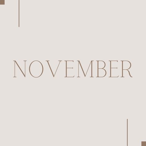 November Widget Aesthetic, Month Widget, November Widget, Months Aesthetic, Month Aesthetic, Aesthetic November, Ipad Customization, Ipad Widgets, Brown Instagram