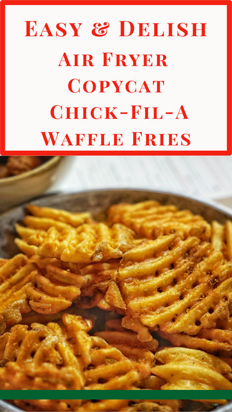 copycat chick fil a waffle fries
Bring the taste of Chick-fil-A right to your kitchen with these copycat waffle fries! This easy recipe lets you enjoy crispy, delicious fries whenever you crave them. Learn how to make these fan-favorite waffle fries at home and satisfy your cravings with every bite.
air fryer homemade french fries
air fryer homemade fries
air fryer homemade french fries recipe
homemade sweet potato waffle fries air fryer
homemade waffle fries in air fryer Air Fryer Waffle Fries, French Fries Recipe Homemade, Waffle Fries Recipe, Yummy Fries, Copycat Chick Fil A, Potato Waffles, Homemade Fries, French Fries Recipe, Sweet Potato Waffles