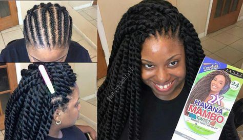 Long Havana Twist, Crochet Braids Marley Hair, Crochet Braid Pattern, Mambo Twist, Havana Twist, Hair Crochet, Marley Hair, Crochet Braid Styles, Braid Patterns