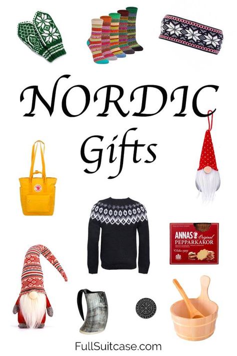 Nordic and Scandinavian gifts Swedish Gifts Ideas, Norwegian Christmas Decorations, Scandinavian Gifts, Christmad Gifts, Nordic Gifts, Scandinavian Christmas Ornaments, Norwegian Christmas, Norwegian Food, Christmas Gift Exchange