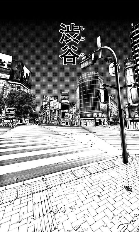 Gallery of Architecture in Japanese Manga: Exploring the World of Jujutsu Kaisen - 6 City Background, Japanese Manga, Perspective Art, Cool Anime Backgrounds, Anime Artwork Wallpaper, Exploring The World, Manga Pages, Media Images, Anime Artwork