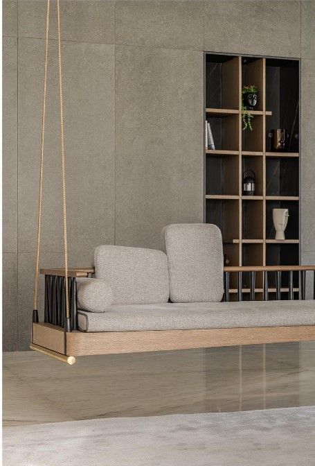 Latest Wooden Swing Design For IndoorOutdoor Design For Home DecorHome Decoration Ideas Modern Jhula In Living Room, Wooden Swing In Living Room, Jula Design, Jhula In Living Room, Jhula Design, Swing In Living Room, Hanging Sofa, Contemporary Living Room Chairs, Outdoor Swings