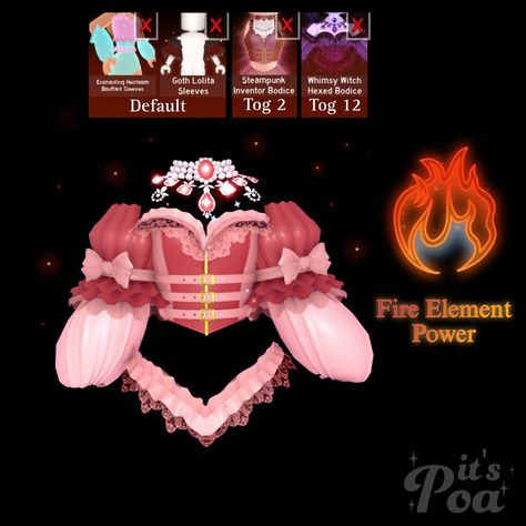 Elemental Outfits, Royale High Outfit Hacks, Royale High Journal Ideas, Royal High Outfits Ideas Cheap, Rh Design, Sunset Island, Fits Inspiration, Outfit Hacks, High Clothes