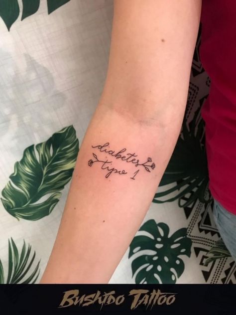 T1d Tattoo, Medical Alert Tattoo, Cowboy Tattoos, Medical Tattoo, Dream Tattoos, Word Tattoos, Fine Line Tattoos, Simplistic Tattoos, Matching Tattoos