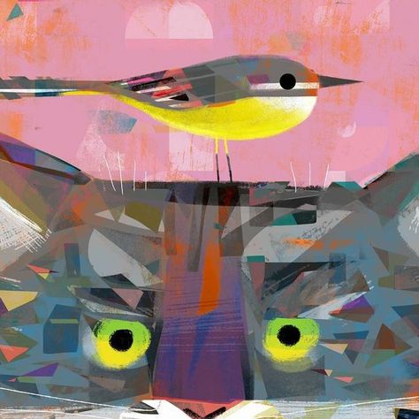 Gareth Lucas on Instagram: "Miffed Puss with pesky Grey wagtail… … .. . #illustrator #digitalart #digitalillustration #illustration #art #texture #love #garethlucas #drawing #picoftheday #instagood #instaart #catsofig #catsagram #catsofinsta #cats_of_instagram #catsofinstagram #cat #catstagram #cats #catlife #catlover #catlife #catslover #catday #catscatscats #catsofworld #catsoninstagram #bird #fridaycat #pesky" Gareth Lucas, Grey Wagtail, Friday Cat, Paintings Tutorials, Art Texture, Watercolor Paintings Tutorials, Cat Life, Painting Tutorial, Cat Day