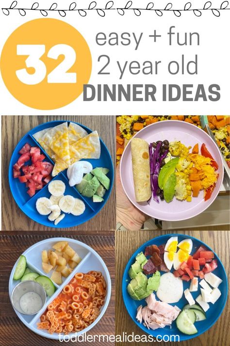 Food For 2 Yrs Old, 2 Year Lunch Ideas, Two Year Old Food Ideas, Toddler Meals 2 Year, Food For 2 Year Baby, 2 Year Toddler Meals, Meal Ideas For 1 Year, Toddler Weekly Meal Plan, 2 Year Baby Food Recipes