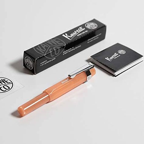 Kaweco Frosted Sport Fountain Pen Soft Mandarine, Fine Nib with Kaweco Sport Octagonal Clip Chrome (2019 Novelty) : Amazon.ca: Office Products Stationery Store, Ink Toner, Ink Stain, Pen Refills, Office Products, Ink Cartridge, Blue Ink, Ink Color, Fountain Pen