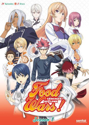 Anime Bisou, Shokugeki No Soma Anime, Shokugeki No Soma, Anime Dvd, Food Wars, Anime Poster, My Hero Academia Shouto, Video X, 5 Anime