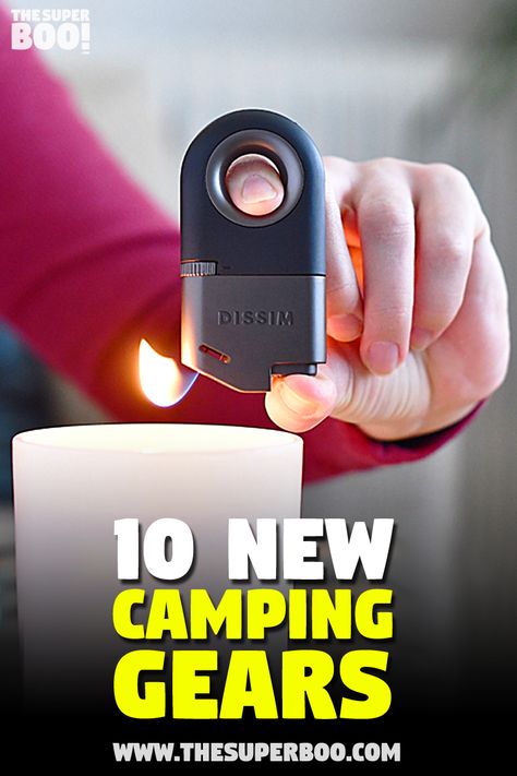 Camping Gadgets Products, Camping Technology, Camping Gadgets Genius Ideas, Camping Tech, Cool Camping Gear, Best New Gadgets, Gadgets For Men, Newest Gadgets, Scout Camp Gadgets