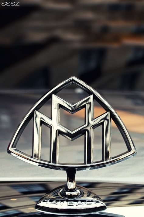 Maybach Maybach Logo Wallpaper, Maybach Logo, Maybach Car, Luxurious Things, Luxury Car Logos, Cars Logo, Car Interior Diy, Car Hood Ornaments, Mercedes Wallpaper