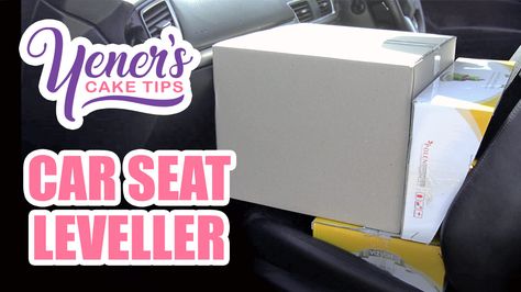 Learn a quick and easy way to keep your cakes level in a car for safe transport. Mini Cakes Tutorial, Easy Mini Cake, Cake Transport, Cake Frame, Cake Tips, Cake Diy, Cake Boxes, Magic Cake, Baking Business