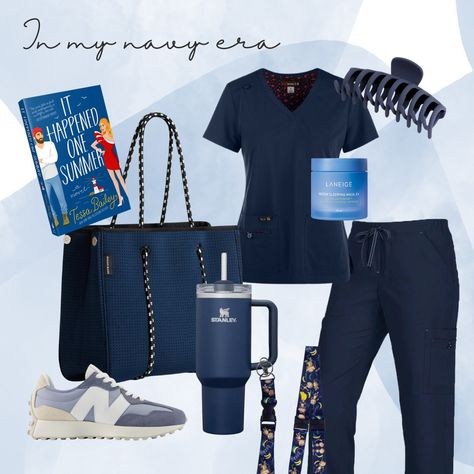 koi Basics navy scrubs are a staple in your wardrobe for good reason. Timeless, professional, and versatile, they’re perfect for any shift.⁠ ⁠ #eNurse #NavyScrubs #Healthcare #NursingStudent Nursing Scrubs Outfits, Scrubs Aesthetic, Nurse Goals, Scrub Outfits, Scrubs Fashion, Medical Scrubs Fashion, Nursing Goals, Work Ootd, Certified Medical Assistant