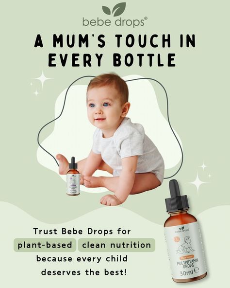 Experience the love and care of a mother’s touch in every bottle of Bebe Drops 💚 #BebeDrops #MumsLove #CleanNutrition #PlantBased #ChildHealth #Parenting #Baby #Vegan #Vitamins #Supplements Multivitamin Supplements, Vegan Vitamins, Vitamins Supplements, Love And Care, Kids Health, Multivitamin, A Mother, Vitamins, Parenting