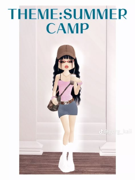 Camp Dress, Camp Fashion, Blackpink Jennie, Summer Camp, Dress White, Dress To Impress, Fashion Dresses, Summer Outfits, Camping