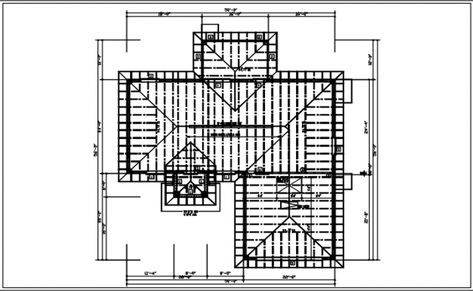 Roof plan detail with roof projection plan view detail dwg file Timber Frames, Drawing Block, Roof Detail, Architectural Drawings, Roof Framing, Timber Framing, Roof Plan, Flat Roof, Architecture Drawing