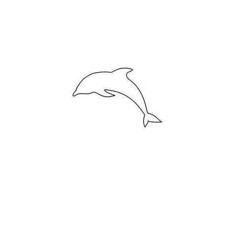 Small Tattoos Dolphin, Mini Dolphin Tattoo, Dainty Dolphin Tattoo, Small Dolphin Tattoo Simple, Dolphin Outline Tattoo, Dolfin Tattoo Ideas, Dolphine Tattoos, Tiny Dolphin Tattoo, Fine Line Dolphin Tattoo