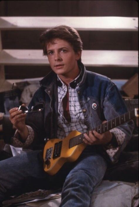 80’s Aesthetic, Michael Fox, Michael J Fox, J Fox, Marty Mcfly, 90s Movies, Michael J, Geek Culture, To The Future