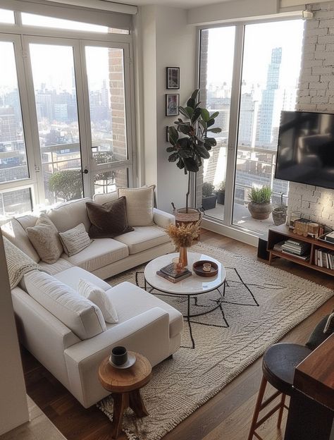 Small Living Room Ideas No Tv, 9x12 Living Room Layout, Apartment Inspo Modern, Very Small Living Room Decor, Small Cozy Living Room Ideas, Small Condo Living Room, Tiny Apartment Living Room, Living Room Decor Small Spaces, Small Condo Interior Design