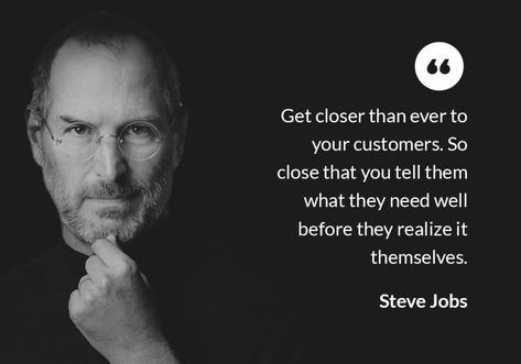 One Little-Known Gesture That Could Affect Your Client Relationships Big Time Great Person Quotes, Jobs Quotes, Steve Jobs Quotes, Typographic Quote, Customer Service Jobs, Relationship Quote, Job Quotes, Steve Job, Smart Quotes