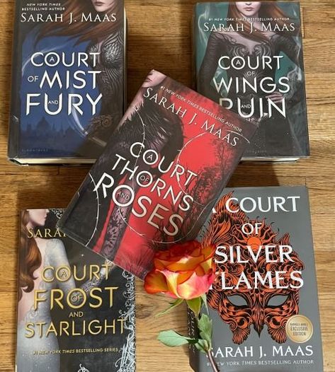 A Court of Thorns and Roses Series — LitReaderNotes Court Of Frost And Starlight, Frost And Starlight, Court Of Wings And Ruin, A Court Of Silver Flames, Court Of Mist And Fury, Silver Flames, Roses Book, A Court Of Wings And Ruin, Court Of Thorns And Roses