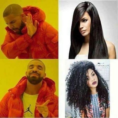 Curly hair vs straight hair Funny Emoticons, Curly Hair Problems, Hair Problems, Long Curly Hair, Curly Girl, Long Curly, Straight Hair, Drake, Straight Hairstyles