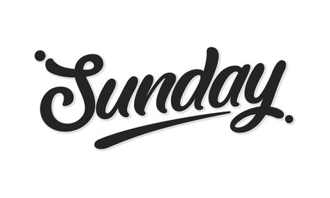 Sunday typography logo design vector Sunday Logo Design, Sunday Typography, Typography Logo Design, Ronaldo Videos, Logo Design Typography, Logo Banners, Cityscape Photos, Nature Backgrounds, Heart With Arrow